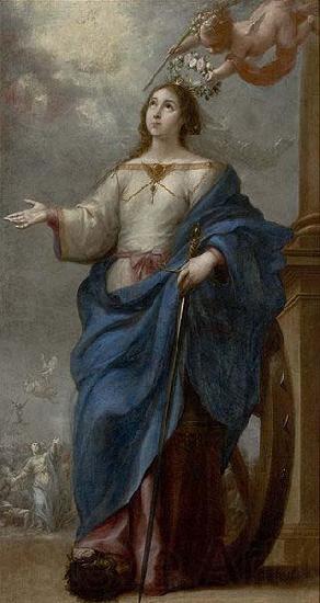 Bartolome Esteban Murillo Saint Catherine of Alexandria